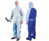 【ACP05】Elastic waist Machine washable spray paint suit/protective carbon coverall suit