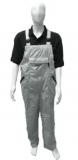 【SARSPO】Carpenter bib pant Reusable Bib Overalls Grey Multi Use Spray Painting Suit,Individual Protection