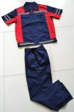 【SARRAB】Red-and-Blue-Factory-Workwear
