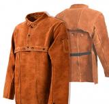 【SARLRH】Lame-Resistant Heavy Duty Split Cowhide Leather Work Jacket